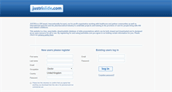 Desktop Screenshot of justrislide.com